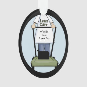 Bester Rasenpflege Pro Acryl-Ornament Ornament