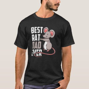 Bester Rat Vater je Süße Tier Rats Vater Daddy Pa T-Shirt