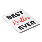 Bester Realtor je 2 Notizblock (angewinkelt)