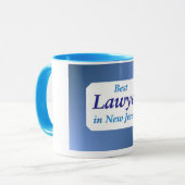 Bester Rechtsanwalt in NJ Tasse (Vorderseite Links)