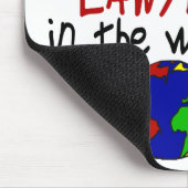 Bester Rechtsanwalt in Welt 2 (Vati) Mousepad (Ecke)