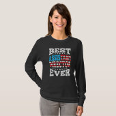 Bester Regieassistent 4. 4. Juli USA Ame T-Shirt (Vorne ganz)