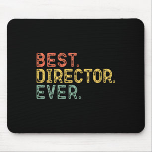 Bester Regisseur je Retro Vintages Geschenk Weihna Mousepad