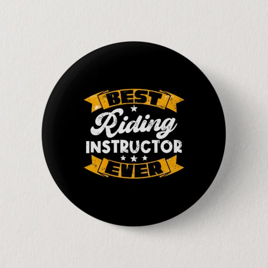 Bester Reitlehrer je Reiten Button (Vorderseite)