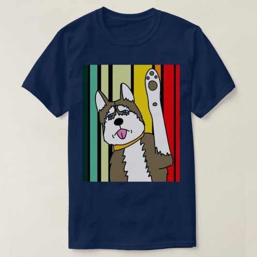 Bester Retro-Hundebesitzer aller Zeiten11 T-Shirt (Design vorne)
