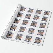 Bester Rhodesian Ridgeback-Vater aller Zeiten Vint Geschenkpapier (Ungerollt)