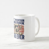 Bester Rhodesian Ridgeback-Vater Aller Zeiten Vint Kaffeetasse (VorderseiteRechts)