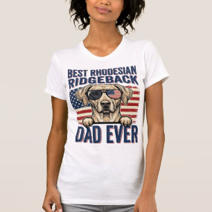 Bester Rhodesian Ridgeback-Vater Aller Zeiten Vint T-Shirt