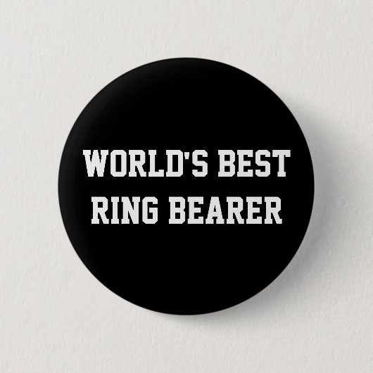 Bester Ring-Träger Button (Vorderseite)