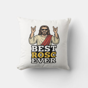 Bester Rosc Aller Zeiten Vintage Rock Hand Religiö Kissen
