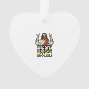Bester Rosc Aller Zeiten Vintage Rock Hand Religiö Ornament