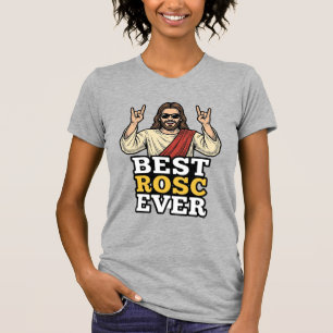 Bester Rosc Aller Zeiten Vintage Rock Hand Religiö T-Shirt