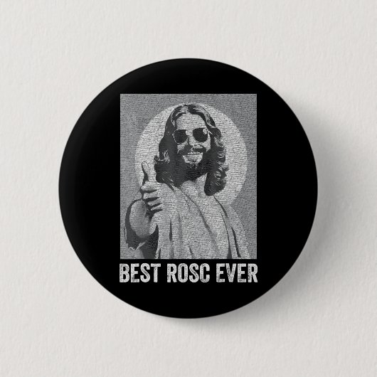 Bester ROSC je Funny Easter Jesus Krankenpfleger D Button (Vorderseite)