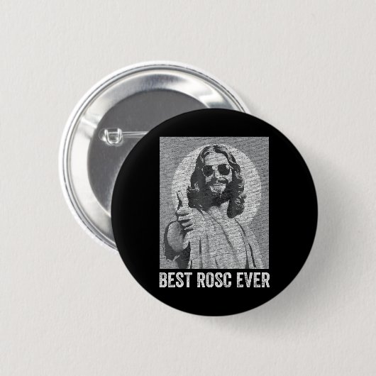 Bester ROSC je Funny Easter Jesus Krankenpfleger D Button (Vorne & Hinten)