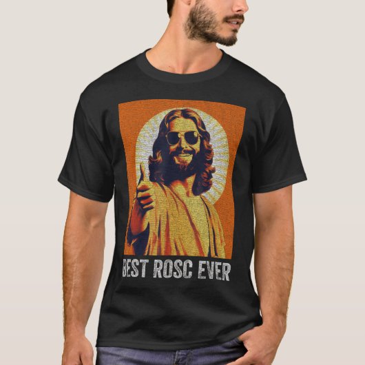Bester Rosc je Jesus Funny Oster Krankenschwester T-Shirt (Vorderseite)