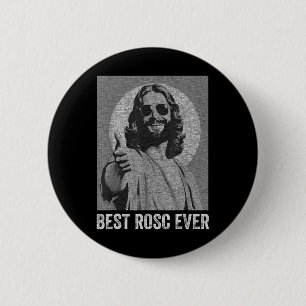 Bester Rosc je Spaß Ostern Jesus Krankenschwester Button