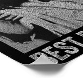 Bester Rosc je Spaß Ostern Jesus Krankenschwester  Poster (Ecke)