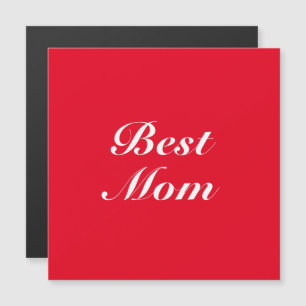 Bester roter Klassiker mit elegantem, stylischen M Magnetkarte