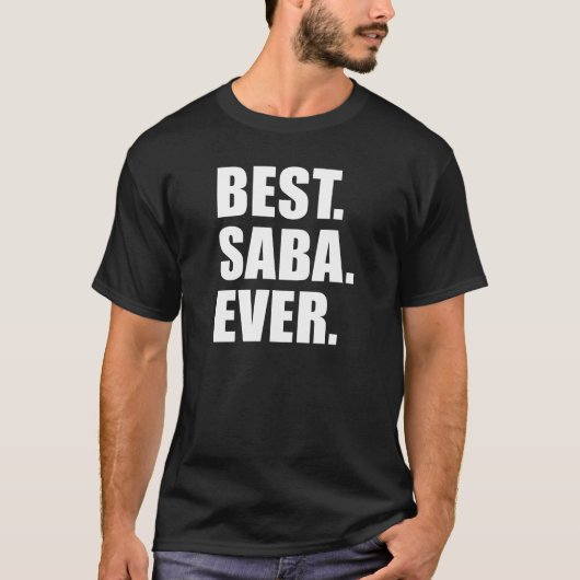 Bester Saba überhaupt jüdischer Großvater (AUF T-Shirt (Vorderseite)