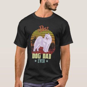 Bester Samoyed Vater je Daddy Dog Lover Eigentümer T-Shirt