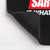 Bester Sarkasmus Was Sarkastisch Frech Mousepad (Ecke)