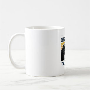 Bester Schipperke-Vater aller Zeiten Retro-Hund-Ve Kaffeetasse