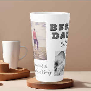 Bester schlechter Vater des Tages 2 Fotocollage Milchtasse