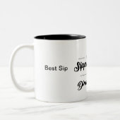 Bester Schluck Zweifarbige Tasse (Links)