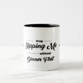 Bester Schluck Zweifarbige Tasse (Mittel)