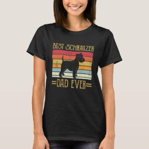 Bester Schnauzer-Vater Aller Zeiten Riesenduschen T-Shirt