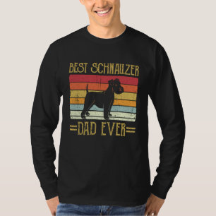 Bester Schnauzer-Vater Aller Zeiten Riesenduschen T-Shirt