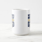 Bester Schnauzer-Vater der Welt Kaffeetasse (Mittel)