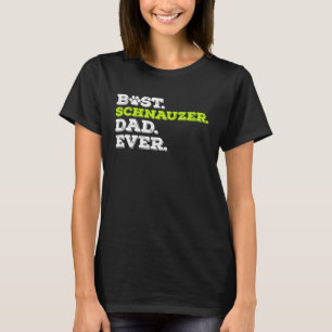 Bester Schnauzer-Vater überhaupt Riesenschnauzer-H T-Shirt