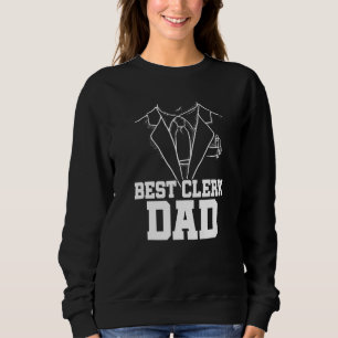 Bester Schreiber Vater Bankangestellter Buchhalter Sweatshirt
