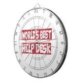 Bester Schreibtisch der Welt Hilfs Dartscheibe (Vorderseite rechts)