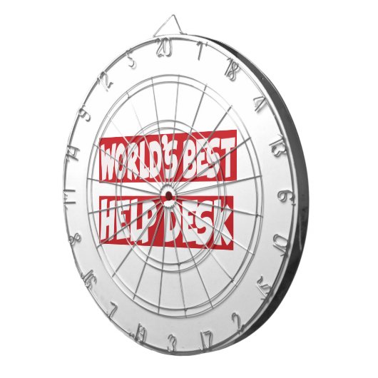 Bester Schreibtisch der Welt Hilfs Dartscheibe (Vorderseite rechts)