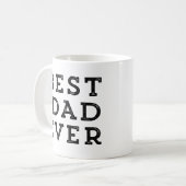 Bester Schritt-Vater überhaupt Kaffeetasse (Vorderseite Links)