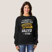 Bester Schulbusfahrer für Schüler/Schüler/in Sweatshirt (Vorne ganz)