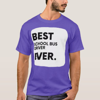Bester Schulbusfahrer je 1 T-Shirt