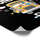 Bester Schulbusmonitor Poster (Ecke)