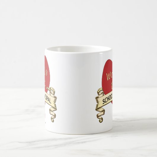 Bester Schulvorsteher der Welt Kaffeetasse (Mittel)