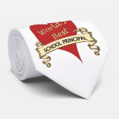 Bester Schulvorsteher der Welt Krawatte (Gerollt)