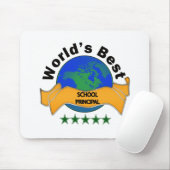 Bester Schulvorsteher der Welt Mousepad (Mit Mouse)