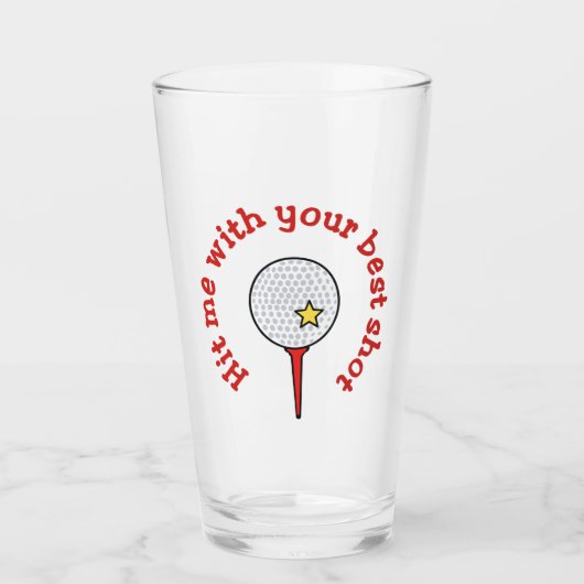 Bester Schuss Glas (Vorderseite)