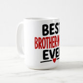 Bester Schwager Aller Zeiten Kaffeetasse (Vorderseite Links)