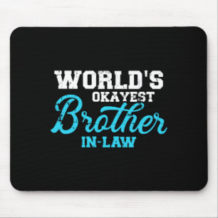 Bester Schwager der Welt Leistung für Männer Mousepad