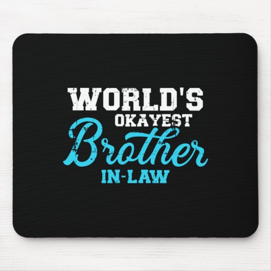 Bester Schwager der Welt Leistung für Männer Mousepad (Vorne)