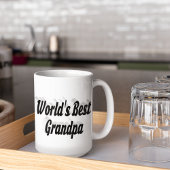 Bester schwarzer Opa-Text Jumbo-Tasse