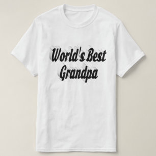 Bester schwarzer Opa-Text T-Shirt