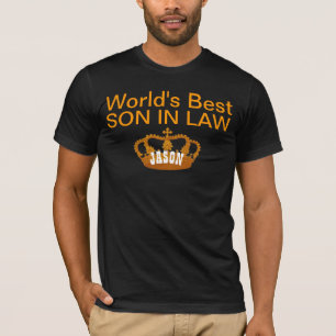 Bester Schwiegersohn der Welt Vintage Goldkrone A1 T-Shirt